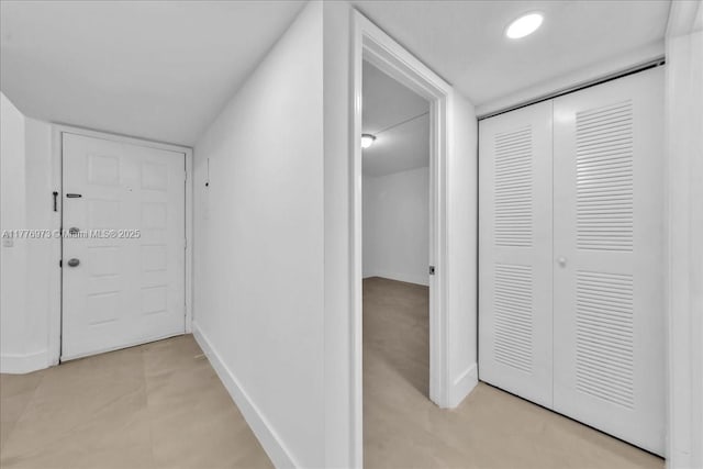 650 SW 124th Ter Unit 105P, Pembroke Pines, FL 33027 - corridor with baseboards