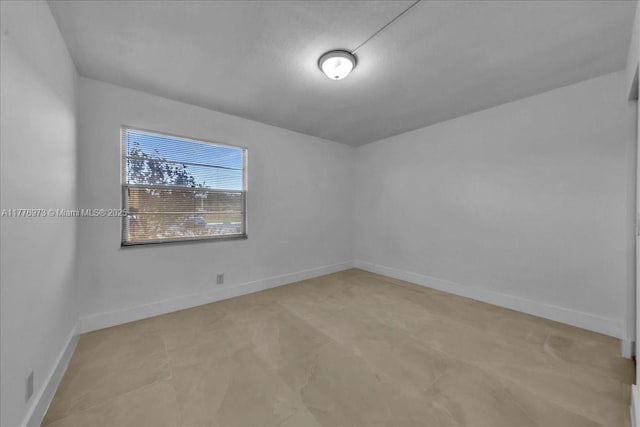 650 SW 124th Ter Unit 105P, Pembroke Pines, FL 33027 - spare room with baseboards