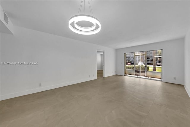 650 SW 124th Ter Unit 105P, Pembroke Pines, FL 33027 - unfurnished room with baseboards