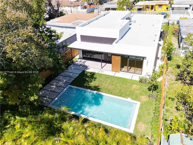 aerial view