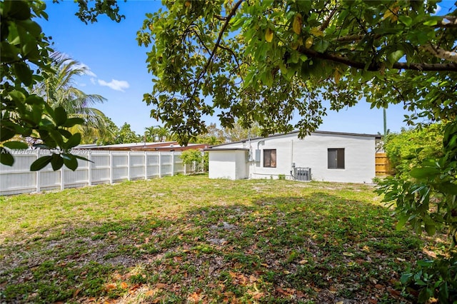 1640 NE 183rd St, North Miami Beach, FL 33179 - view of yard with central AC