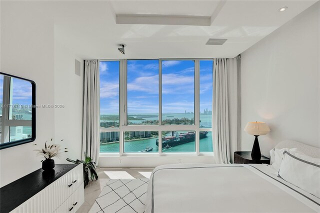 100 S Pointe Dr Unit 3102, Miami Beach, FL 33139 - bedroom with a water view