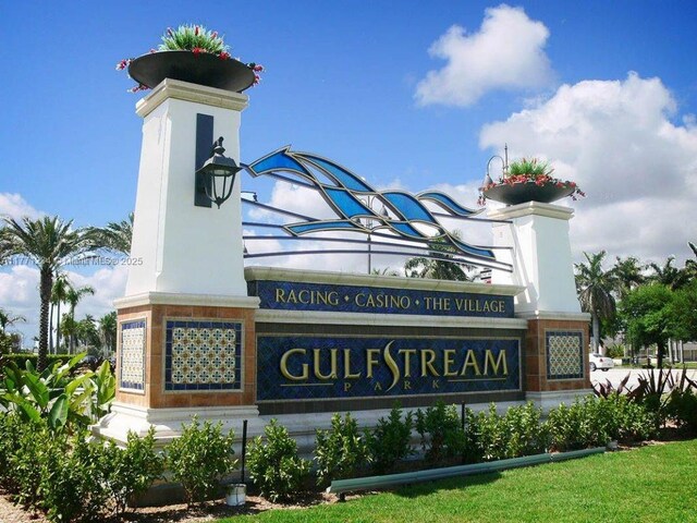 1936 S Ocean Dr Unit 2D, Hallandale Beach, FL 33009 - view of community sign