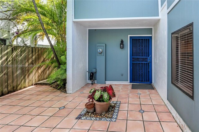 4901 SW 71st Pl Unit 4901, Miami, FL 33155 - property entrance featuring stucco siding and fence