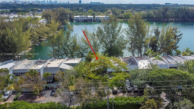 4901 SW 71st Pl Unit 4901, Miami, FL 33155 - drone / aerial view featuring a water view