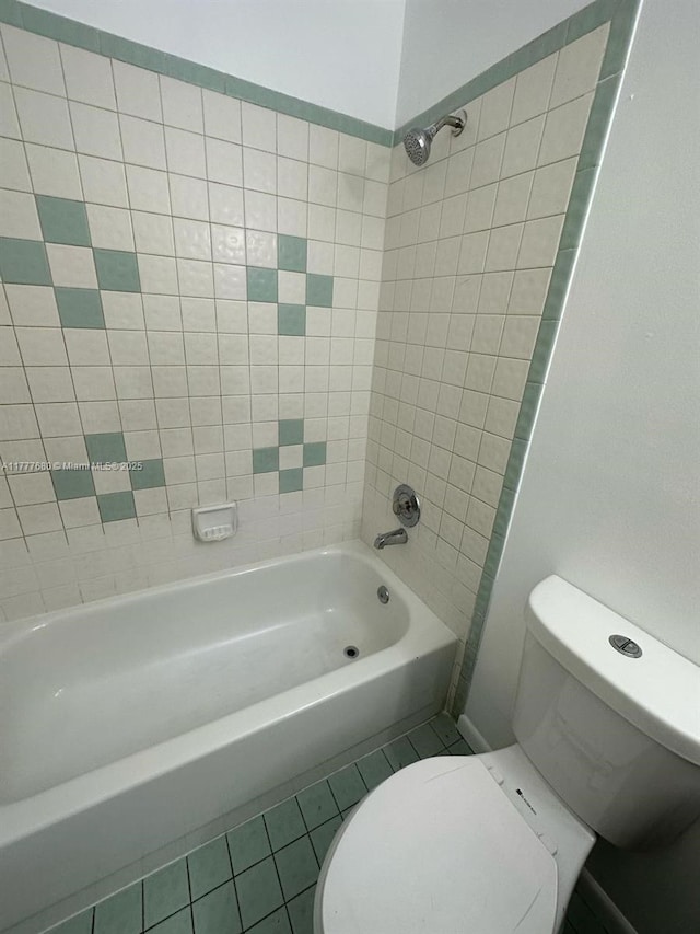28315 SW 141st Pl Unit 28315, Homestead, FL 33033 - full bathroom with toilet, tile patterned flooring, and shower / washtub combination