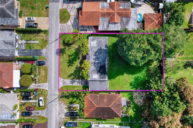 6550 SW 27th St, Miami, FL 33155 - view of property location with property boundaries highlighted