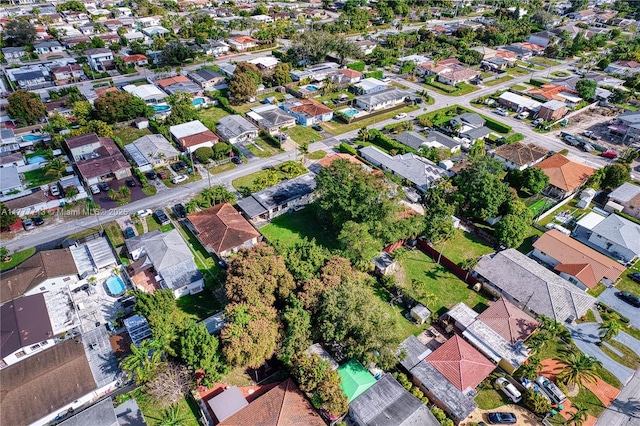 6550 SW 27th St, Miami, FL 33155 - aerial view of property and surrounding area with nearby suburban area