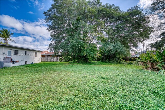 6550 SW 27th St, Miami, FL 33155 - view of yard