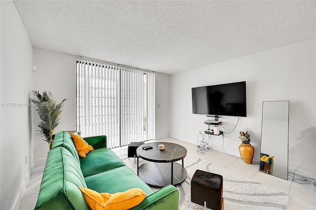 1820 SW 81st Ave Unit 3300, North Lauderdale, FL 33068 - tiled living area with a textured ceiling