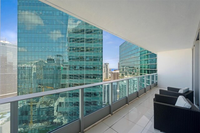 200 Biscayne Blvd Way Unit 4311, Miami, FL 33131 - balcony featuring a view of city