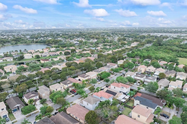 1431 SE 18th Ter, Homestead, FL 33035 - birds eye view of property featuring a residential view and a water view