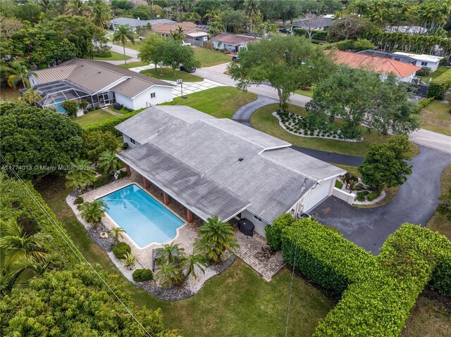 7465 SW 159th Ter, Palmetto Bay, FL 33157 - drone / aerial view with a residential view