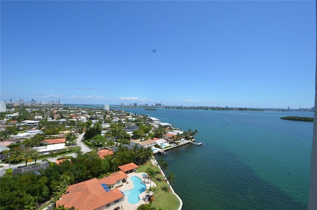 1800 NE 114th St Unit 1903, Miami, FL 33181 - aerial view with a water view and a city view
