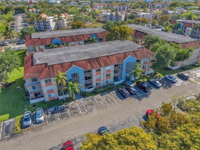 18840 NW 57th Ave Unit 107, Hialeah, FL 33015 - aerial view with a residential view