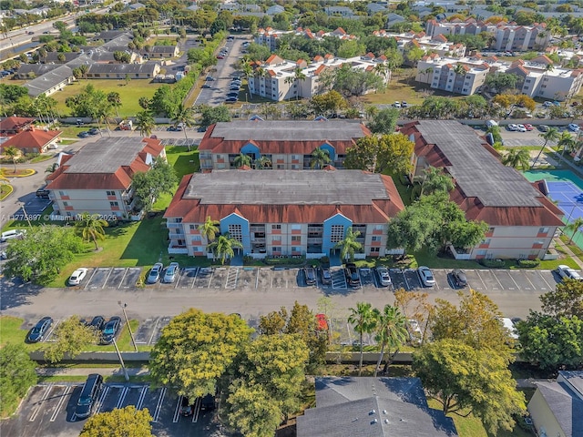 18840 NW 57th Ave Unit 107, Hialeah, FL 33015 - birds eye view of property with a residential view