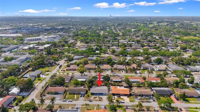 4340 NW 6th St, Plantation, FL 33317 - drone / aerial view with a residential view