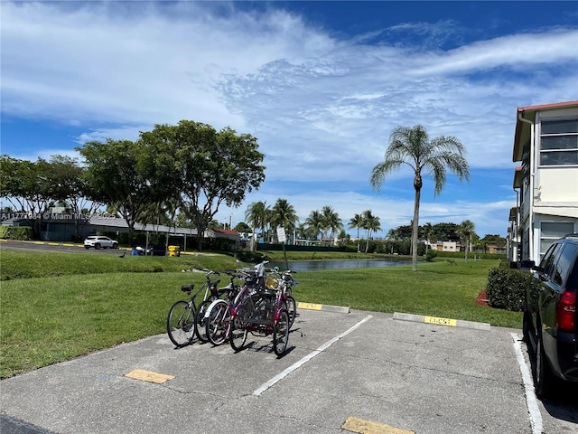 21 Saxony A 21, Delray Beach, FL 33446 - uncovered parking lot with a water view