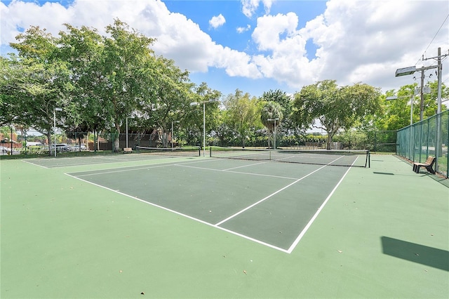 11861 SW 13th Ct, Davie, FL 33325 - view of tennis court