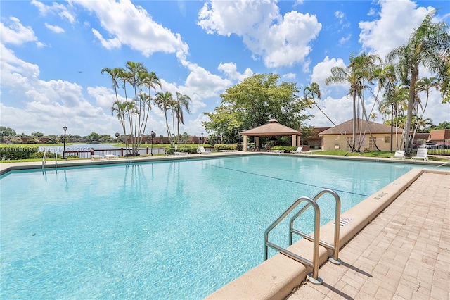 11861 SW 13th Ct, Davie, FL 33325 - community pool with a gazebo