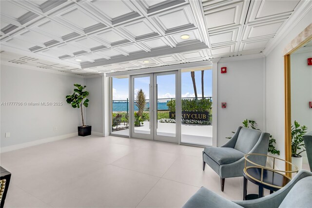11111 Biscayne Blvd Unit 16G, Miami, FL 33181 - lobby featuring a water view