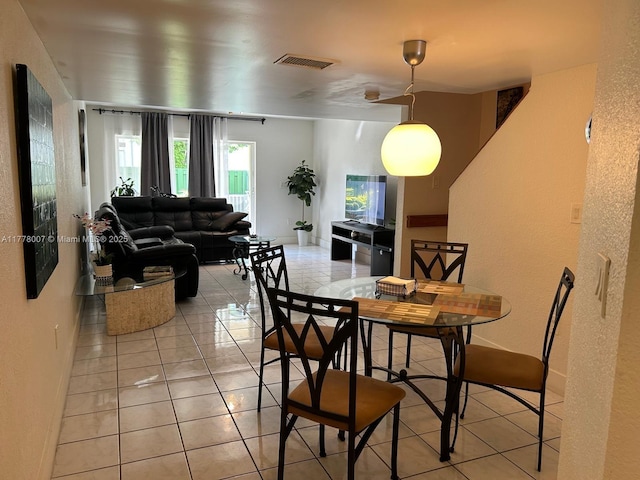 1138 NW 124th Ave Unit 2301, Miami, FL 33182 - dining room featuring light tile patterned floors and visible vents