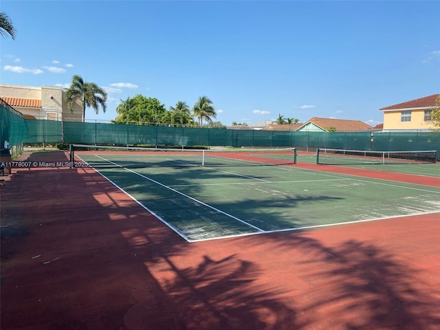 1138 NW 124th Ave Unit 2301, Miami, FL 33182 - view of tennis court with fence