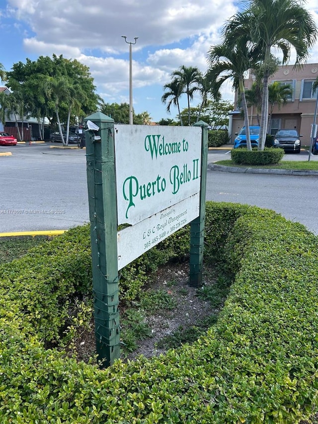 1138 NW 124th Ave Unit 2301, Miami, FL 33182 - view of community sign