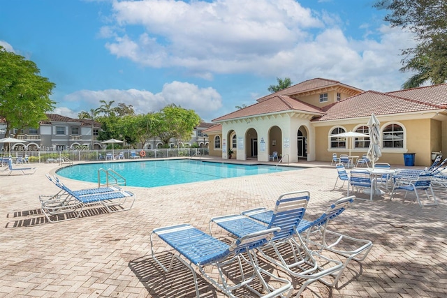 5031 SW 135th Ave Unit 5031, Miramar, FL 33027 - community pool featuring a patio