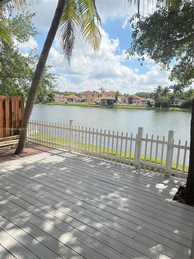 5031 SW 135th Ave Unit 5031, Miramar, FL 33027 - deck with a water view and a residential view