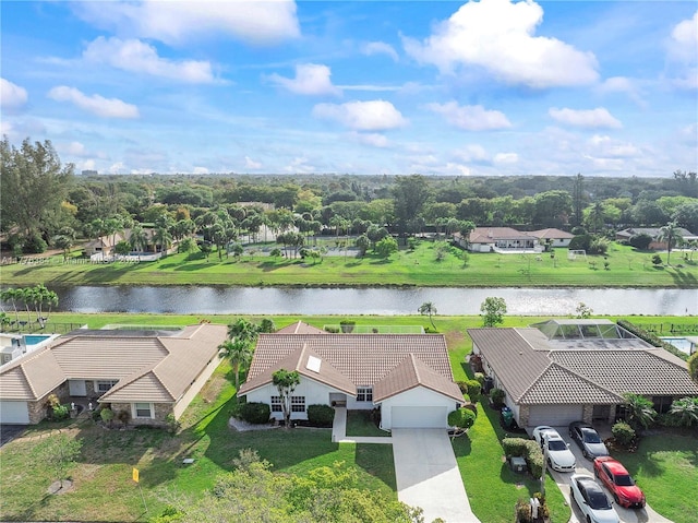 1999 NW 107th Dr, Coral Springs, FL 33071 - bird's eye view featuring a residential view and a water view