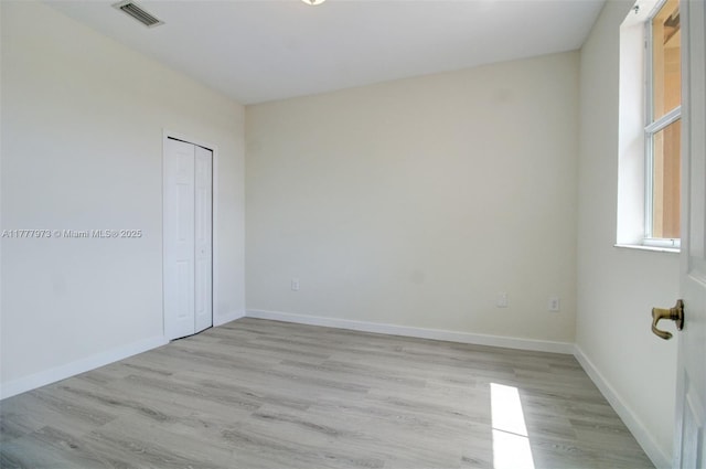 12376 SW 126th Ave Unit 12376, Miami, FL 33186 - spare room featuring light wood-type flooring and baseboards
