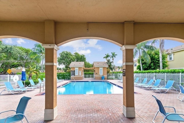 12376 SW 126th Ave Unit 12376, Miami, FL 33186 - community pool with a patio area