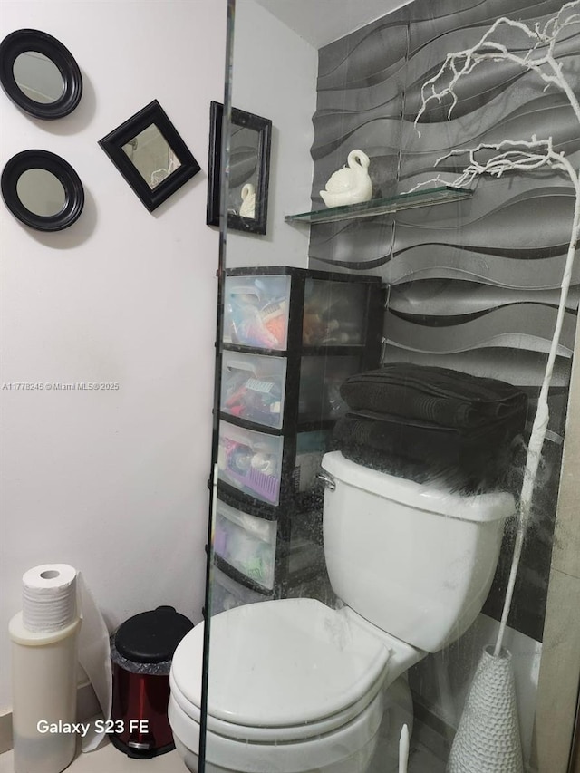 bathroom with toilet