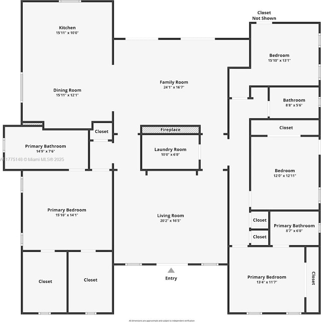 5815 SW 107th Pl, Miami, FL 33173 - home floor plan