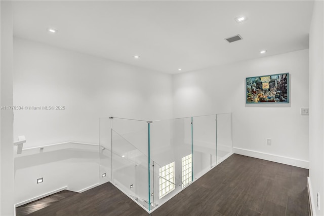 3106 NE 210th Ter, Aventura, FL 33180 - hall with wood finished floors, recessed lighting, and baseboards