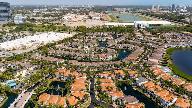 3106 NE 210th Ter, Aventura, FL 33180 - aerial overview of property's location with nearby urban area and a nearby body of water