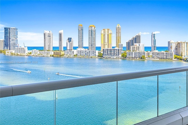 2600 E Island Blvd Unit 1704, Aventura, FL 33160 - water view featuring a skyline view