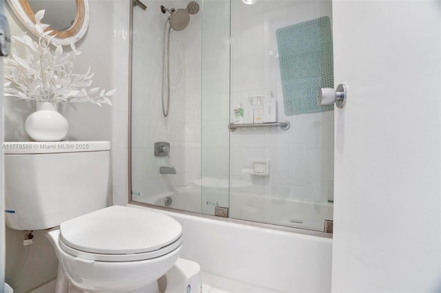 20355 NE 34th Ct Unit 2326, Aventura, FL 33180 - full bath with toilet and bath / shower combo with glass door