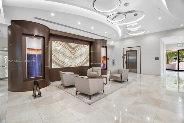 20355 NE 34th Ct Unit 2326, Aventura, FL 33180 - lobby with recessed lighting