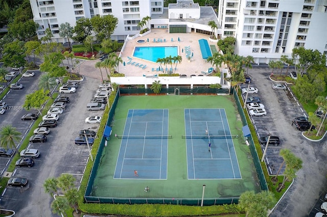 20355 NE 34th Ct Unit 2326, Aventura, FL 33180 - aerial view of a pool area