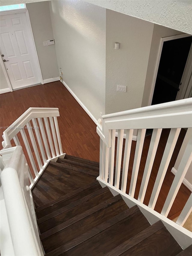 977 SW 153rd Path, Miami, FL 33194 - stairs with wood finished floors and baseboards