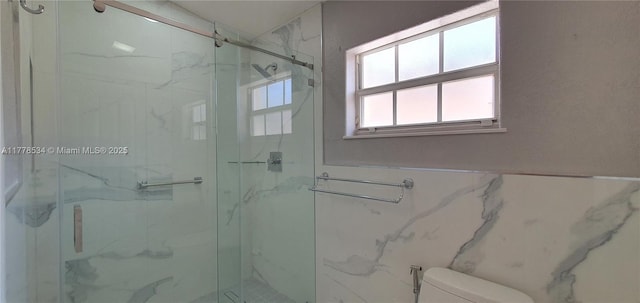 14426 NW 88th Ave, Miami Lakes, FL 33018 - bathroom with toilet and a marble finish shower