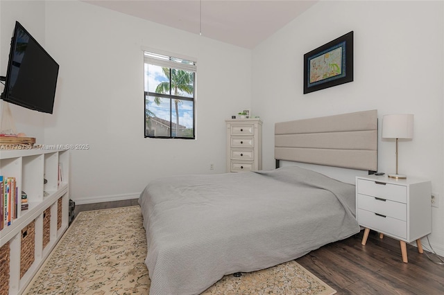 1091 NW 33rd Ct, Pompano Beach, FL 33064 - bedroom with baseboards and wood finished floors