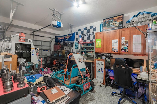 1091 NW 33rd Ct, Pompano Beach, FL 33064 - garage featuring a garage door opener