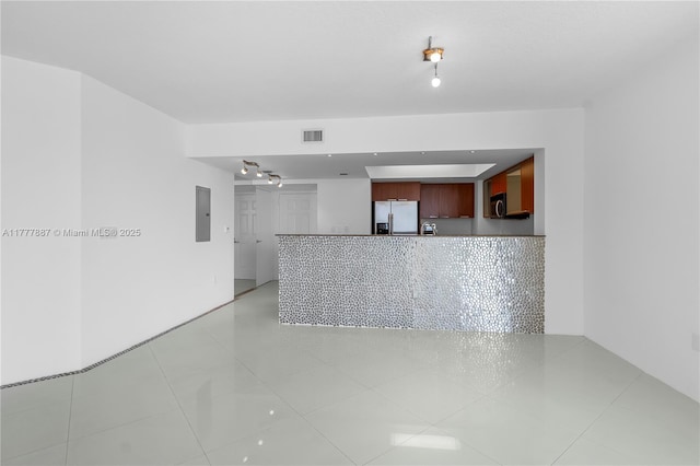 16699 Collins Ave Unit 1610, Sunny Isles Beach, FL 33160 - unfurnished living room featuring electric panel
