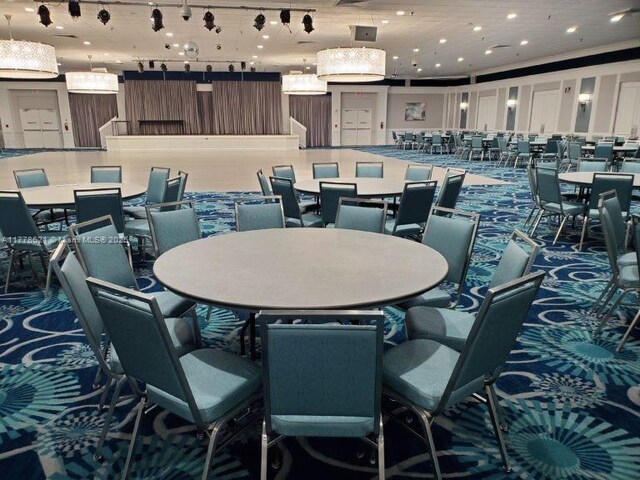 view of dining space