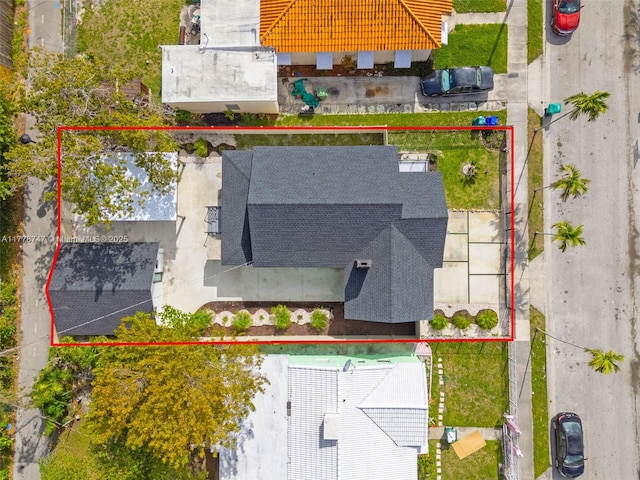 drone / aerial view