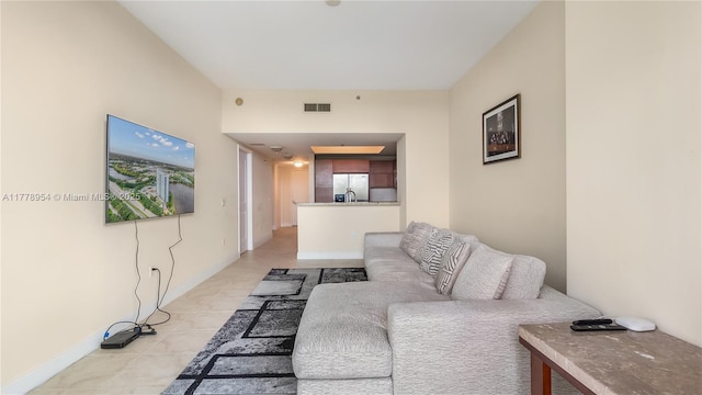 2681 N Flamingo Rd Unit 306S, Sunrise, FL 33323 - living room featuring light tile patterned flooring