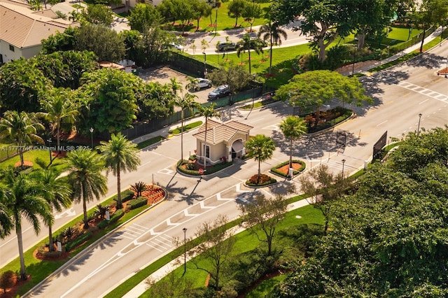 aerial view